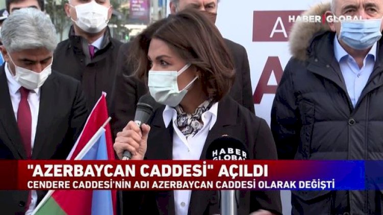    İstanbulda küçəyə Azərbaycan adı verildi - Video   