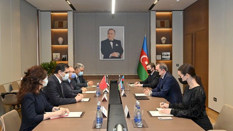    Ceyhun Bayramov Türkiyə Maarif Fondunun sədri ilə görüşüb   