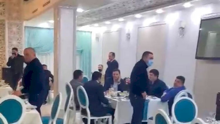    Bakıda restoranda toy məclisi keçirənlər aşkarlandı -   Video