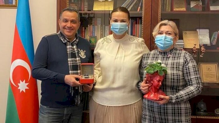    Komitə sədri aktyor Çingiz Əhmədovla görüşdü   