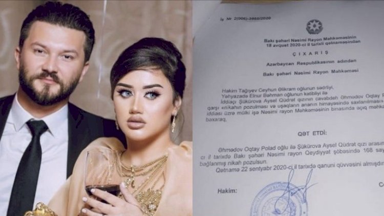   400 minlik toyla gündəmə gələn cütlük yenidən barışdı   