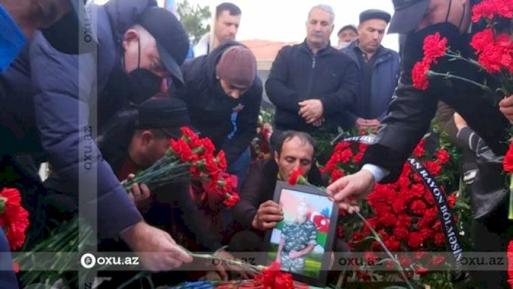    Dünən şəhid xəbəri gələn əsgərimiz dəfn edildi - Fotolar   