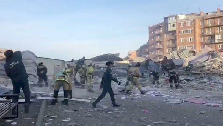    Vladiqafqazda güclü partlayış olub -   Video