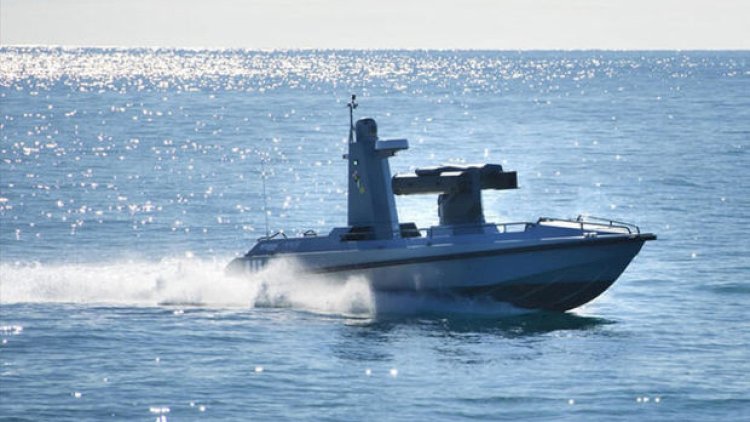    Türkiyənin ilk silahlı pilotsuz gəmisi suya endirildi   