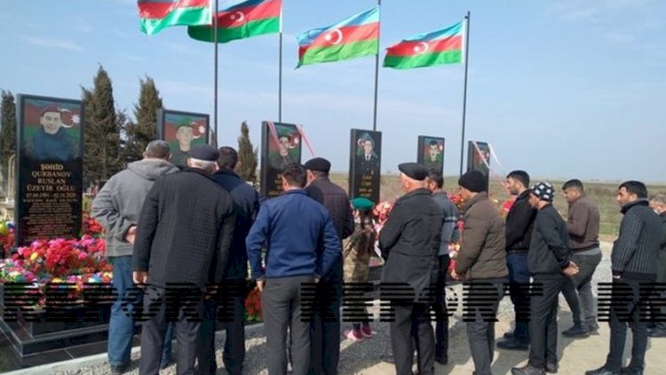    Biləsuvarda iki şəhidin doğum günü qeyd edildi - Fotolar   