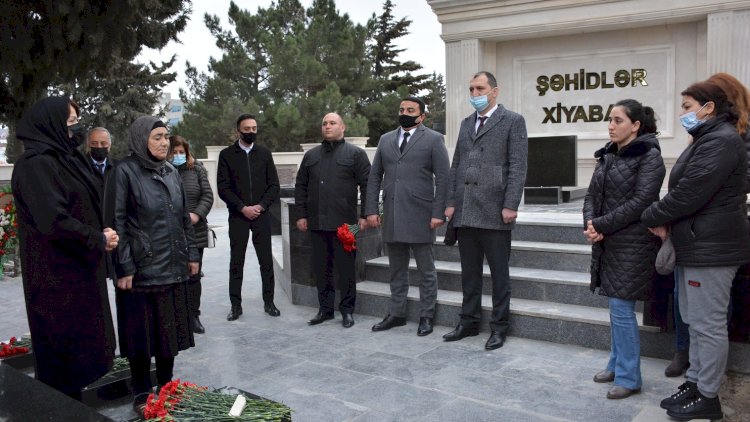    Vətən Müharibəsi Qəhrəmanının məzarı ziyarət edildi -   Fotolar