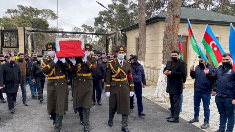    Şəhid hərbçimiz dəfn olundu   