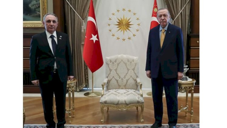    Ərdoğan Kamran Əliyevi qəbul etdi   