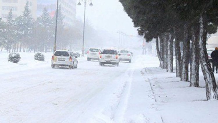    Hava ilə bağlı xəbərdarlıq: İntensiv qar yağacaq   