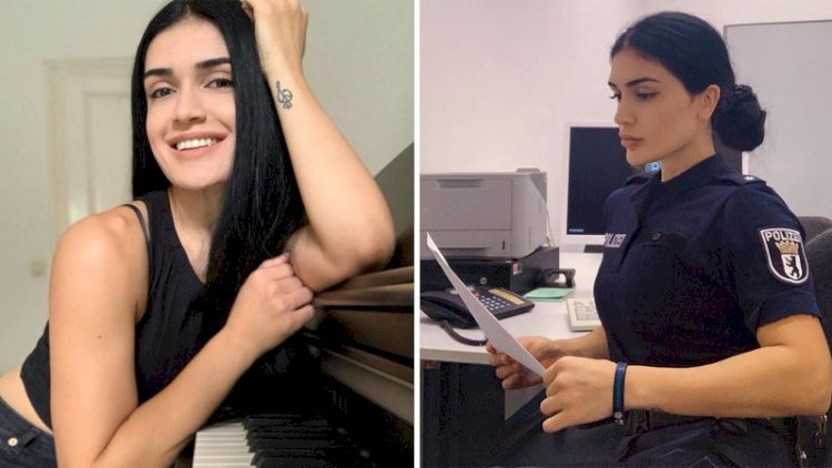    Almaniyada polis komissarı olan azərbaycanlı gözəl -   Fotolar