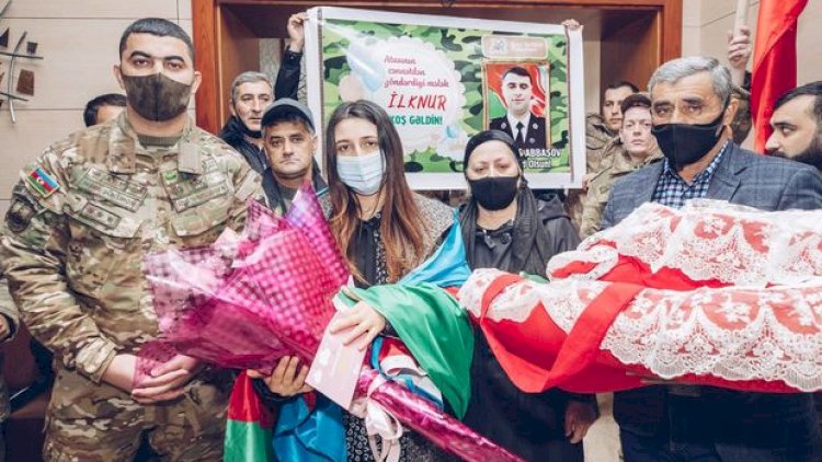    Daha bir şəhidimizin övladı dünyaya gəldi - Fotolar   