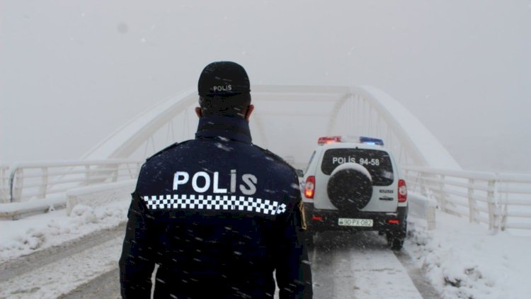    Yol polisi hava ilə bağlı sürücü və piyadalara müraciət etdi   