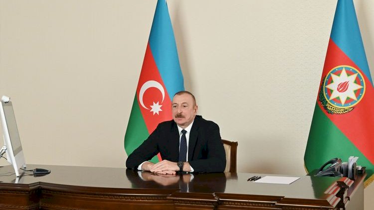    Prezident həmsədri videoformatda qəbul etdi -   SƏBƏB