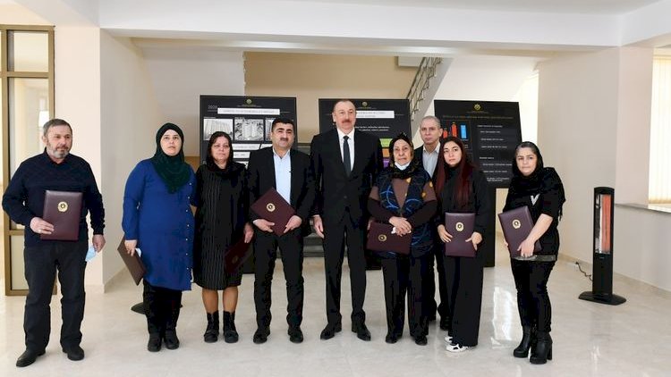    Şəhid ailələri və müharibə əlillərinə mənzillər təqdim olundu -   Fotolar