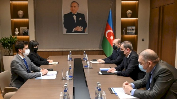    Ceyhun Bayramov İsrail səfiri ilə Qarabağ məsələsini müzakirə etdi - Fotolar   