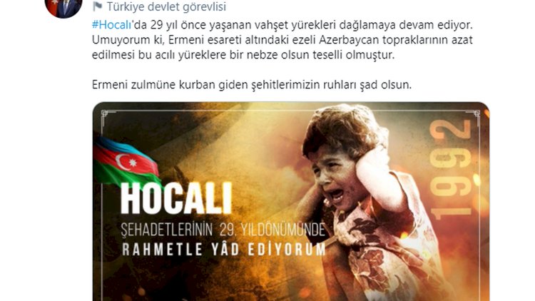    Bu, nisgilli ürəklər üçün az da olsa təsəllidir -   Vitse-prezident