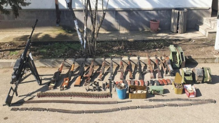    Xocavənddə ermənilərin atıb qaçdığı silah-sursat   - Foto
