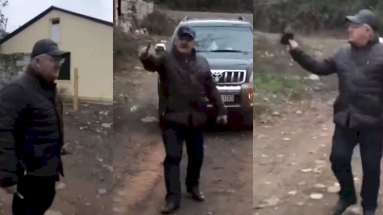    İcra başçısı işğaldan azad olunan kəndinə sərxoş vəziyyətdə gedib? – Video   