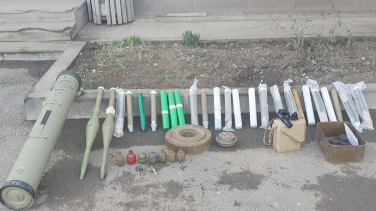    Xocavənddə ermənilərin atıb qaçdığı silah-sursat aşkarlandı   