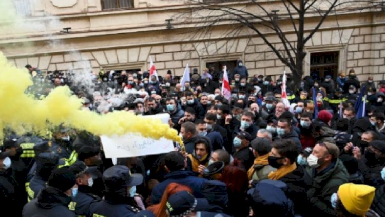    Tbilisidə keçirilən aksiyada 7 nəfər saxlanıldı   