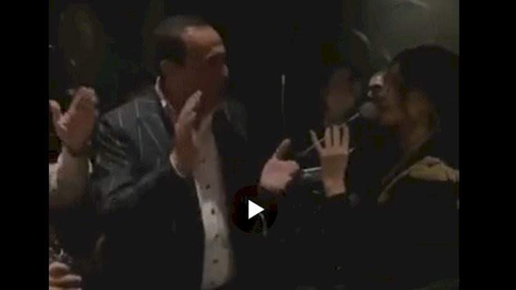   Manaf Ağayev karantin rejimində toyda - Video   