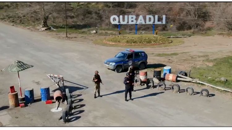    Qubadlıda polis gücləndirilmiş rejimdə işləyir -   Video