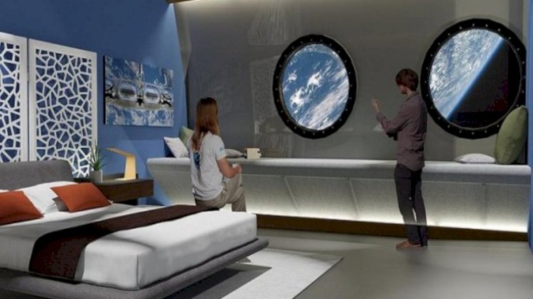    Kosmosda ilk hotel: restoran, kinoteatr, spa salonları, idman zalları... - Fotolar   + Video
