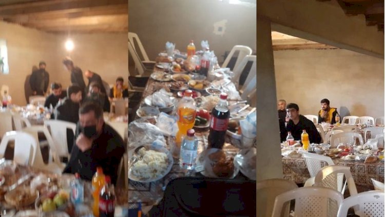    Gizli təşkil olunan toy mərasimi aşkarlandı   