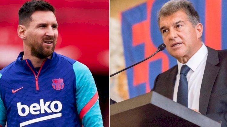    “Barselona“nın yeni prezidentindən Messi açıqlaması:   “Bu, onun...“