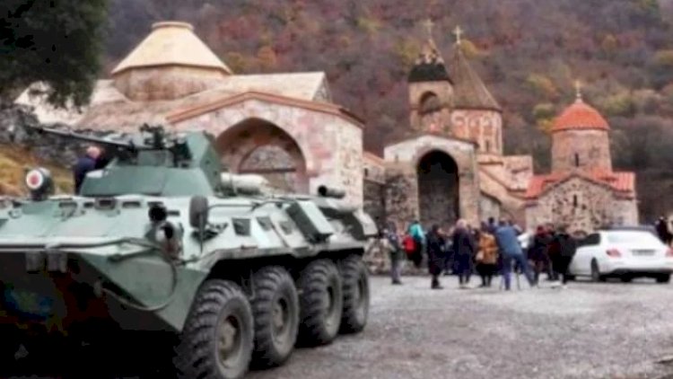    Sülhməramlılar erməniləri yenidən Kəlbəcərə apardı   