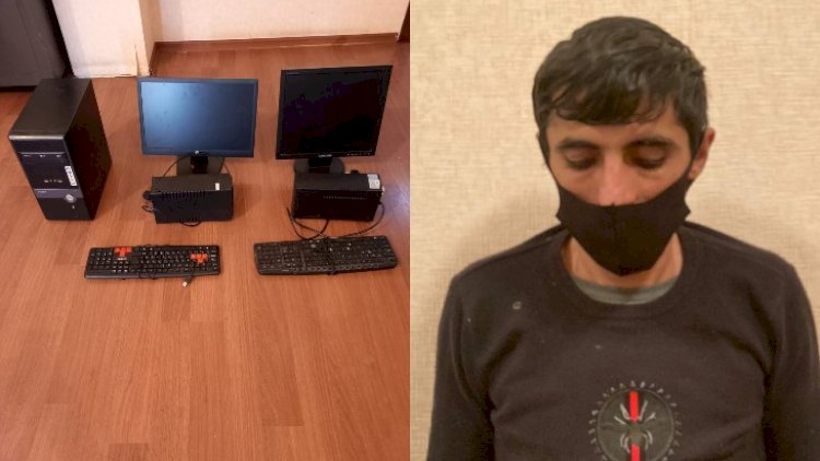    İcra nümayəndəliyindən oğurluq edən şəxs saxlanıldı   