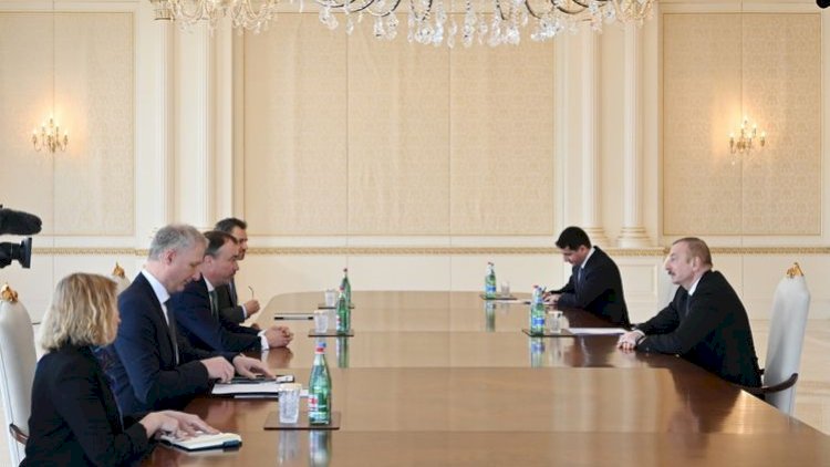    Prezident İlham Əliyev Toivo Klaarı qəbul etdi   