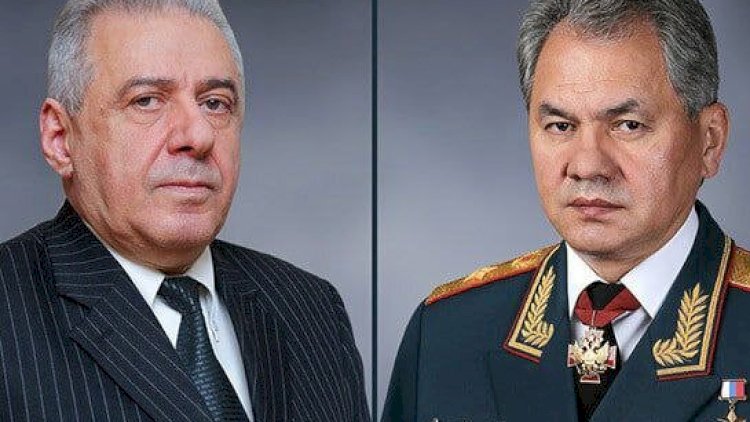    Rusiya və Ermənistan müdafiə nazirlərinin telefon danışığı olub   