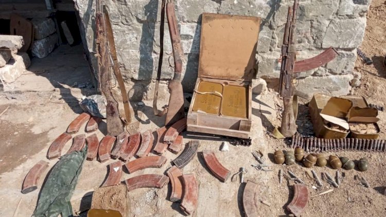    Xocavənddə ermənilərin atıb qaçdığı silah-sursat aşkarlandı   
