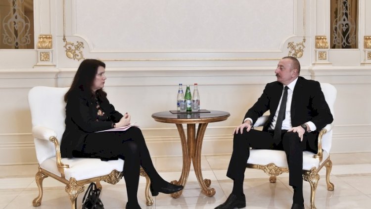    İlham Əliyev ATƏT sədrinin başçılıq etdiyi nümayəndə heyətini qəbul etdi   