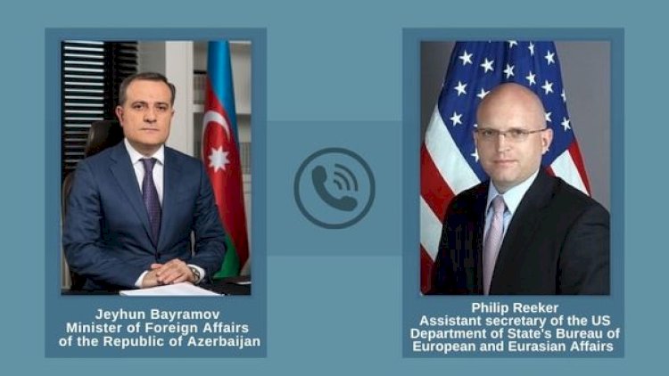    Ceyhun Bayramovla ABŞ Dövlət Katibinin köməkçisi arasında telefon danışığı olub   