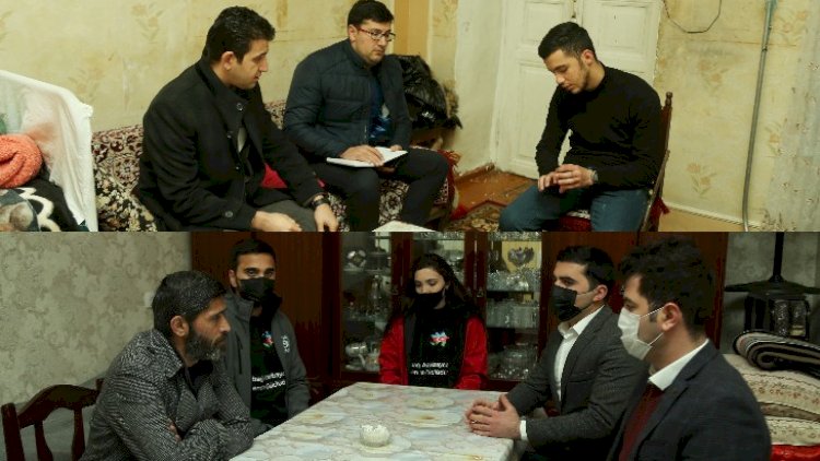    Şəhid ailələri ziyarət olundu   