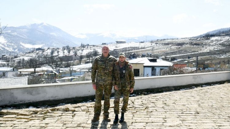    Prezident və birinci xanım Daşaltı kəndində -   Fotolar