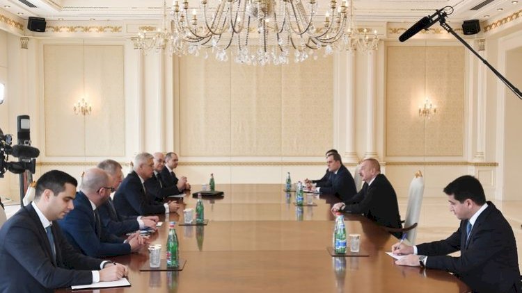    Prezident slovakiyalı naziri qəbul etdi   