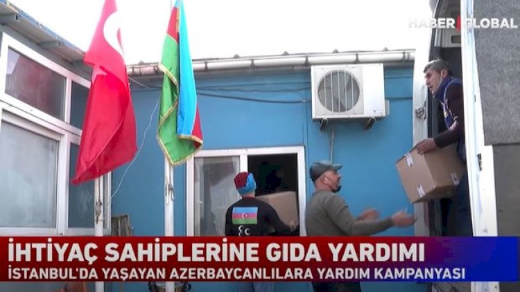    İstanbulda aztəminatlı azərbaycanlı ailələrə yardım edildi - VİDEO   