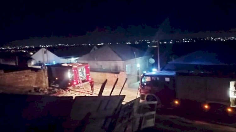    Həbsdən çıxan şəxs arvadını döyüb, evi yandırdı - Fotolar   