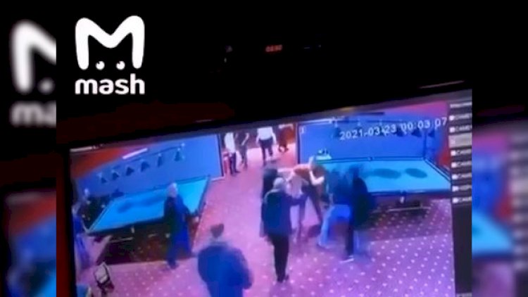    Tanınmış idmançının qətlə yetirilmə anı - Video   