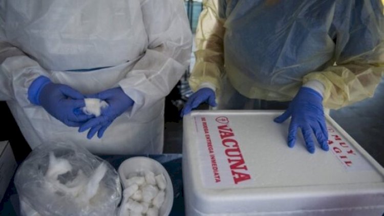    Koronavirus vaksini daşıyan helikopter yandı   