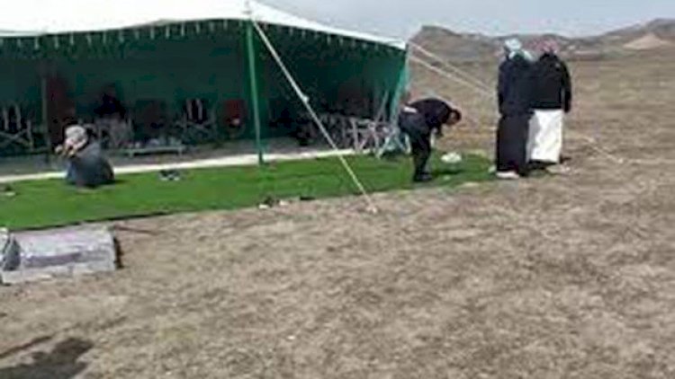    Ərəblərin Qaxdakı çadırları söküldü   