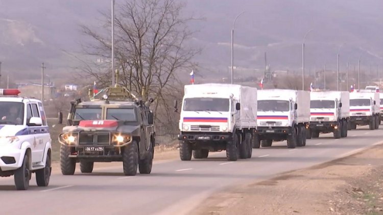    Sülhməramlılar Kəlbəcərə humanitar yük   DAŞIDI