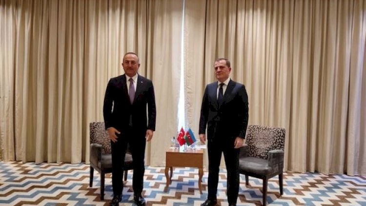    Ceyhun Bayramov Mövlud Çavuşoğlu ilə görüşdü   