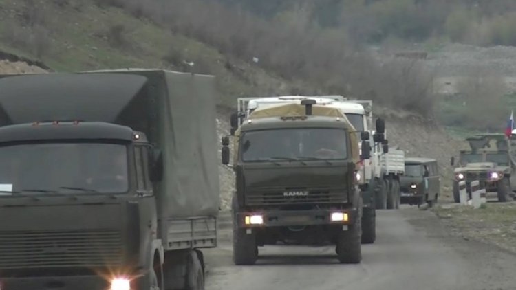    Rusiya sülhməramlıları Kəlbəcərə 80 ton yükün çatdırdı   