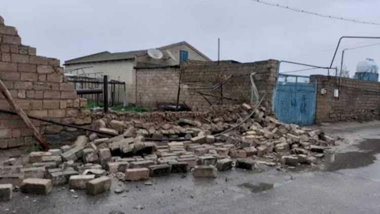    Şabranda dəhşət:   Hasar 11 yaşlı uşağın üzərinə aşdı