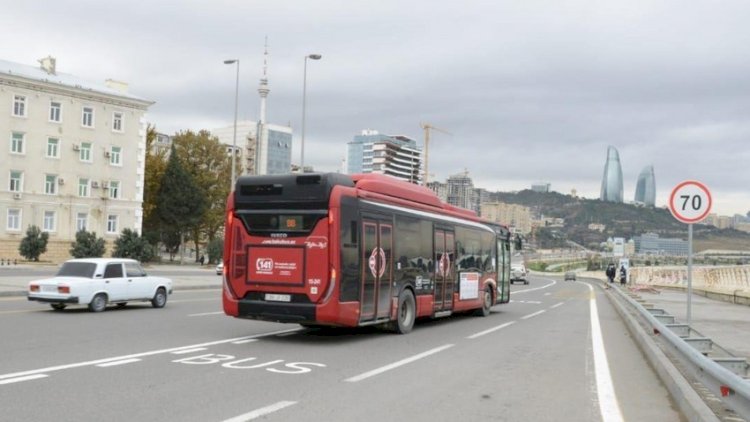    Daha üç küçədə xüsusi avtobus zolağı salınır   