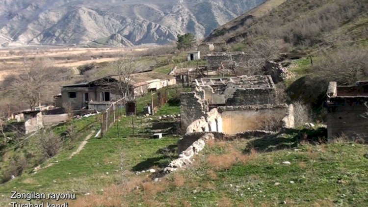    Zəngilanın Turabad kəndinin   VİDEOGÖRÜNTÜSÜ
